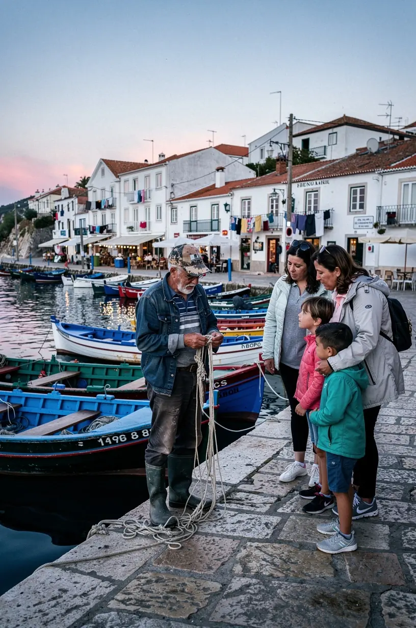 Travelers engaging with locals for authentic experiences.